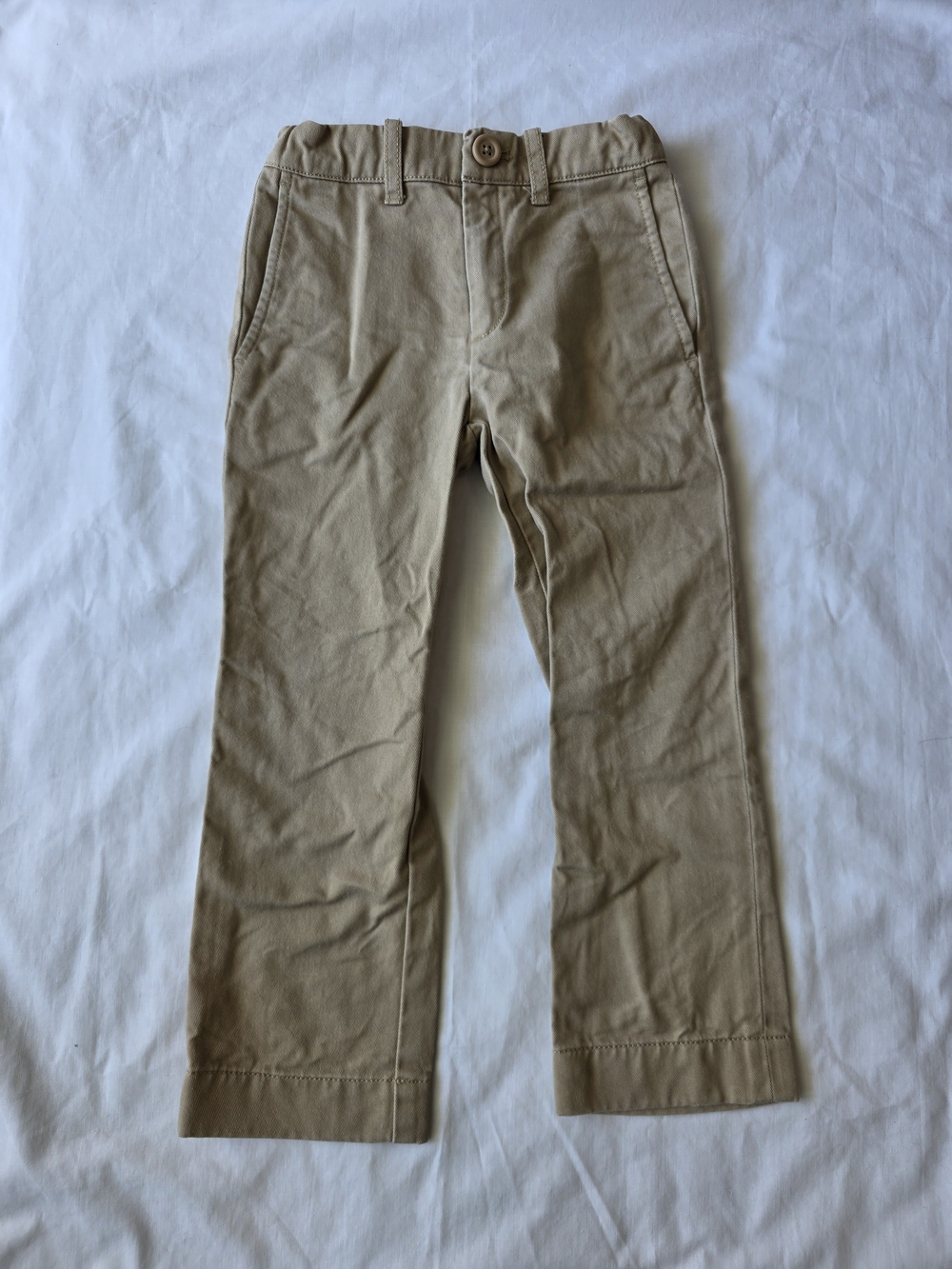 Crewcuts Tan Casual Stretch Chinos for Kids